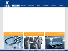 Tablet Screenshot of enfoke.com